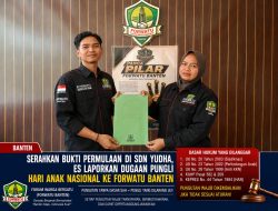SERAHKAN BUKTI PERMULAAN DI SDN YUDHA, ES LAPORKAN DUGAAN PUNGLI HARI ANAK NASIONAL KE FORWATU BANTEN