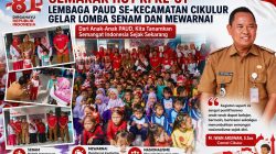 Semarak HUT RI ke-81, Lembaga PAUD se-Kecamatan Cikulur Gelar Lomba Senam dan Mewarnai CIKULUR,