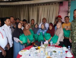 Kodim 0502/JU Ikuti Launching 2.500 Jembatan Garuda Dan 3.000 Titik Air Bersih
