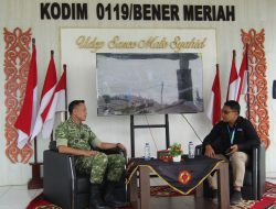 Dandim 0119/BM Menjadi Narasumber Dialog Interaktif/Podcast Bersama RRI Takengon Pada Pro 1 FM 93,0 MHz