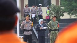 Antisipasi Kebakaran Hutan dan Lahan, Polres Way Kanan Gelar Apel Kesiapsiagaan