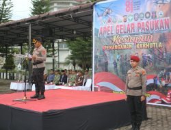 Apel Gelar Pasukan Karhutla, Polres Bener Meriah Perkuat Sinergi Cegah Kebakaran Hutan dan Lahan