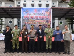 Perkuat Kesiapsiagaan Karhutla, Dandim 0119/BM Hadiri Apel Gelar Pasukan Bersama Forkopimda