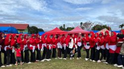 Semarak HUT ke-81 RI, Puskesmas Lampahan Ikuti Senam Massal Jantung Sehat Bersama Seluruh Instansi di Kecamatan Timang Gajah