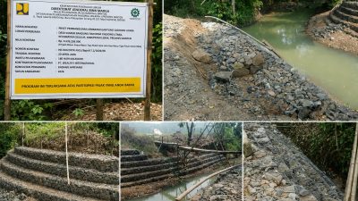 Klarifikasi Kontraktor: Material Bronjong Jembatan Gantung Cigoong Utara Disebut Sesuai Spek, Anggaran Rp4,63 Miliar
