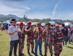 Laskar Merah Putih Bener Meriah Hadiri Upacara HUT ke-81 Kemerdekaan RI di Lampahan