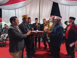 Danramil 01/Bandar Hadiri Malam Resepsi HUT ke-81 RI, Wujudkan Persatuan Antar-Suku Dan Ras Di Kecamatan Bandar