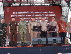 Semarak HUT RI Ke- 81 Di Jakarta Utara, TNI-Polri Dan Warga Perkuat Kebersamaan