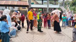 Semarak HUT RI ke-81, Babinsa Koramil 04/PRG, Lakukan pengawas Diwilayah