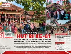 Semarak HUT RI ke-81, Warga Kampung Cikupa Siapkan Beragam Lomba Seru untuk Anak-anak dan Ibu-ibu