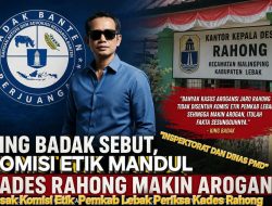 King Badak: Komisi Etik Mandul, Koalisi Masyarakat Akan Aksi Di Depan Kantor Bupati Lebak