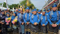 Semarak Budaya Melayu Kuantan Singingi, Danlanal Dumai Hadiri Pembukaan Festival Pacu Jalur 2026