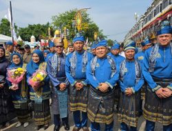 Semarak Budaya Melayu Kuantan Singingi, Danlanal Dumai Hadiri Pembukaan Festival Pacu Jalur 2026