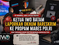 Oki Indra Tak Tinggal Diam, Dugaan Perampasan HP dan Penghapusan Video Liputan Dibawa ke Propam