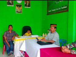 Pererat Sinergi, Babinsa Koramil 04/PRG Komsos Bersama Warga Diwilayah Binaan