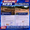 Di Duga Intarto Tunjukan Surat Perjanjian Pembuatan Kolam Serta Bagi Hasil Penjualan Pasir Yang Di Tandatangani Kepala Desa