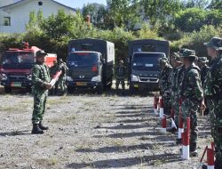 *Kodim 0119/BM Gelar Apel Gabungan Dan Kesiapsiagaan Karhutla Di Bener Meriah*