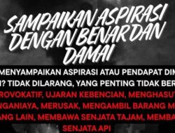 Kelompok Aktivis Sosialis Serukan Masyarakat Tetap Tenang, Kritis Dan Menolak Tindakan Anarkis