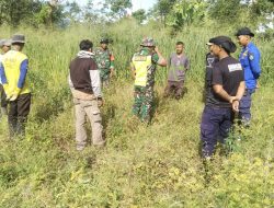 Cegah Kebakaran Sejak Dini, Koramil 03/TG Bersama Damkar Patroli dan Sosialisasi Karhutla