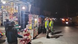 Pastikan Kondusifitas Wilayah, Anggota Koramil 03/TG Laksanakan Patroli Malam Hari Diwilayah