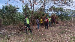 Serka Suharsoyo Pimpin Patroli Karhutla, Himbau Warga Jangan Membakar Ladang