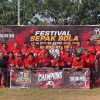 Lanal Bintan Dukung Pembinaan Generasi Muda, Danlanal hadiri Penutupan Festival Sepak Bola Usia Dini Se-Kepri 2026
