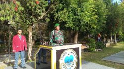 Bangkitkan Semangat Nasionalisme Terhadap Siswa/i, Danramil 02/WPS Jadi Inspektur Upacara