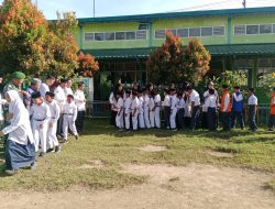 Melalui Upacara Bendera, Jajaran Koramil 05 Permata Hadir Di Tengah Pelajar, Tanamkan Nilai Kebangsaan Dan Nasionalisme