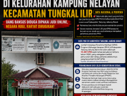Diduga Ada Sekitar 180 KPM PKH Kelurahan Kampung Nelayan Kec. Tungkal Ilir Terindikasi Judi Online Data PPATK Jadi Sorotan