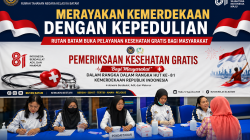Merayakan Kemerdekaan dengan Kepedulian, Rutan Batam Buka Pelayanan Kesehatan Gratis bagi Masyarakat