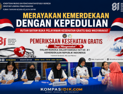 Merayakan Kemerdekaan dengan Kepedulian, Rutan Batam Buka Pelayanan Kesehatan Gratis bagi Masyarakat
