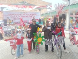 Hanya Dengan Rp.2000/Tiket Undian, Warga Desa Karangreja Dapat Hadiah Doorprize Sepeda Listrik