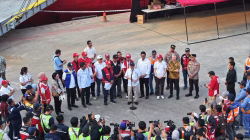 Melayani Sepenuh Hati, IPCC Dukung Pengiriman Bantuan Kemanusiaan PMI ke Nusa Tenggara Timur