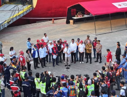 Melayani Sepenuh Hati, IPCC Dukung Pengiriman Bantuan Kemanusiaan PMI ke Nusa Tenggara Timur
