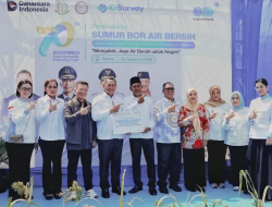 Sambut HUT ke-70, SUCOFINDO dan ABPEDNAS Resmikan Sumur Air Bersih di Kepulauan Riau
