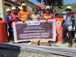 Menguatkan Semangat Kemanusiaan, NHM Menerjunkan Tim ERT Bantu Warga Terdampak Gempa M7,7 di Manggarai NTT