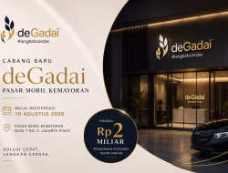 deGadai Buka Cabang di Pasar Mobil Kemayoran, Kucurkan Pinjaman hingga Rp2 Miliar untuk Showroom