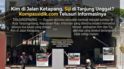 DUGAAN PERJUDIAN KIM DAN SIJI DI TANJUNGPINANG DISOROT, PUBLIK PERTANYAKAN PENGAWASAN APARAT