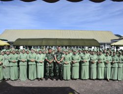 Kodim 0119/BM Gelar Pertemuan Bersama Anggota Persit KCK Cabang XXV