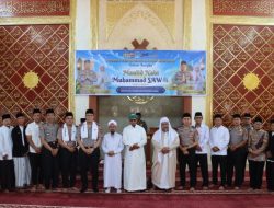 Maulid Nabi, Kapolres : Jadikan Akhlak Rasulullah SAW sebagai Teladan dalam Pelaksanaan Tugas