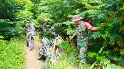 Cegah Karhutla, Koramil 06/Bukit Patroli Sisir Kawasan Perkebunan Warga