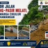 Dinas PUPR Tangani Longsor Jalan Cigoong–Pasir Melati, Akses Warga Cikulur Mulai Diamankan