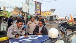 Knalpot Brong Jadi Sasaran, Polisi Tertibkan Puluhan Motor di Dua Lokasi
