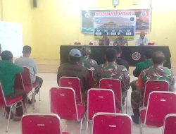 Cegah Risiko Bencana, Danramil 06/Bukit Berikan Sosialisasi Jalur Evakuasi Kepada Masyarakat