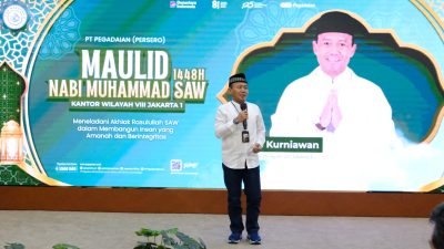 Maulid Nabi Muhammad, Pegadaian Kanwil VIII Jakarta 1 Gelar Pengajian Dan Berikan Santunan Anak Yatim