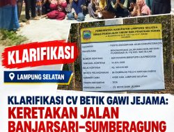 Klarifikasi CV Betik Gawi Jejama: Keretakan Jalan Banjarsari–Sumberagung Akibat Cuaca Ekstrem, Sudah Diperbaiki