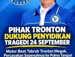 Pihak Tronton Mendukung Proses Penyidikan Tragedi Malam 24 September, Motor Beat Tabrak Tronton Mogok: Percayakan Sepenuhnya ke Polres Tangsel
