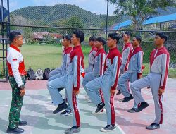 Wakili Bener Meriah, 23 Siswa SMA Unggul Binaan Latihan PBB Sambut Piala Panglima Kodam Iskandar Muda