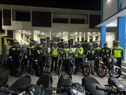 Satlantas Polres Aceh Tengah Amankan 10 Motor Berknalpot Brong, Patroli Malam Ciptakan Rasa Aman