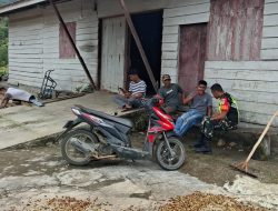Babinsa Koramil 10/Celala Tingkatkan Kewaspadaan Warga di Tengah Curah Hujan Tinggi